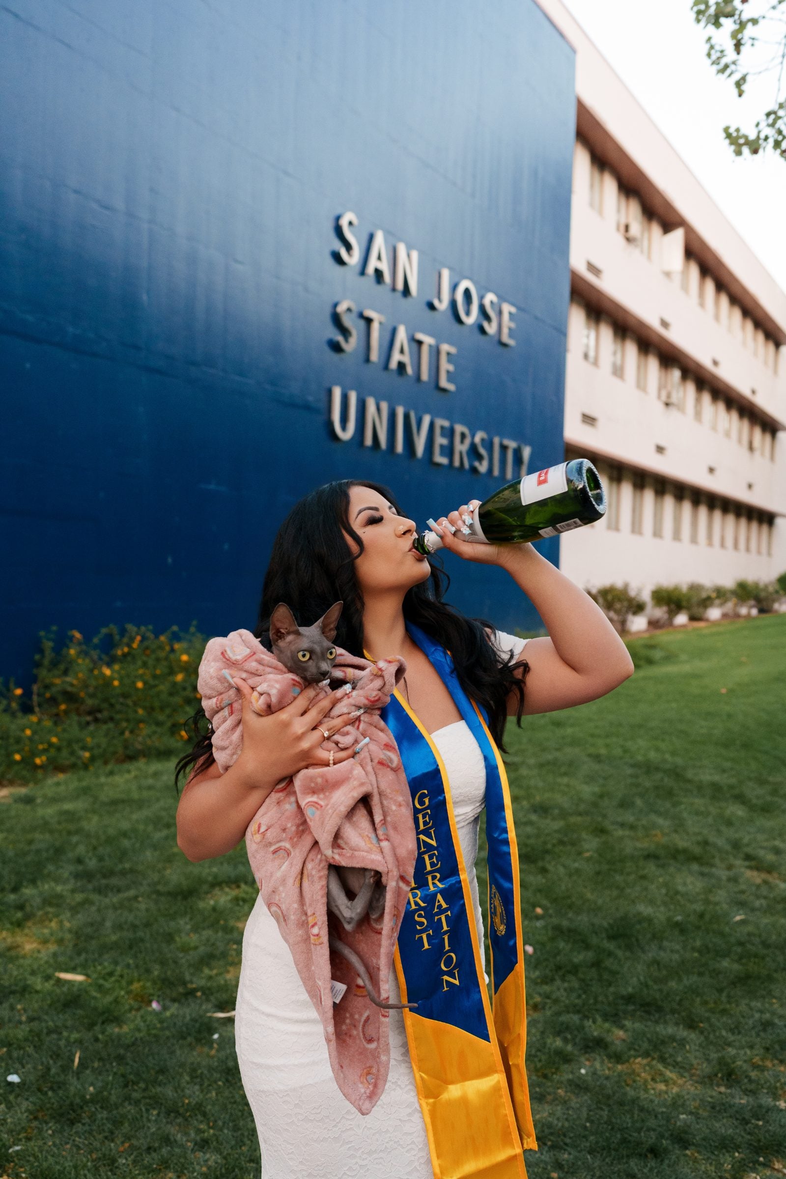 San Jose State University Graduation Photos with Maya — image 5