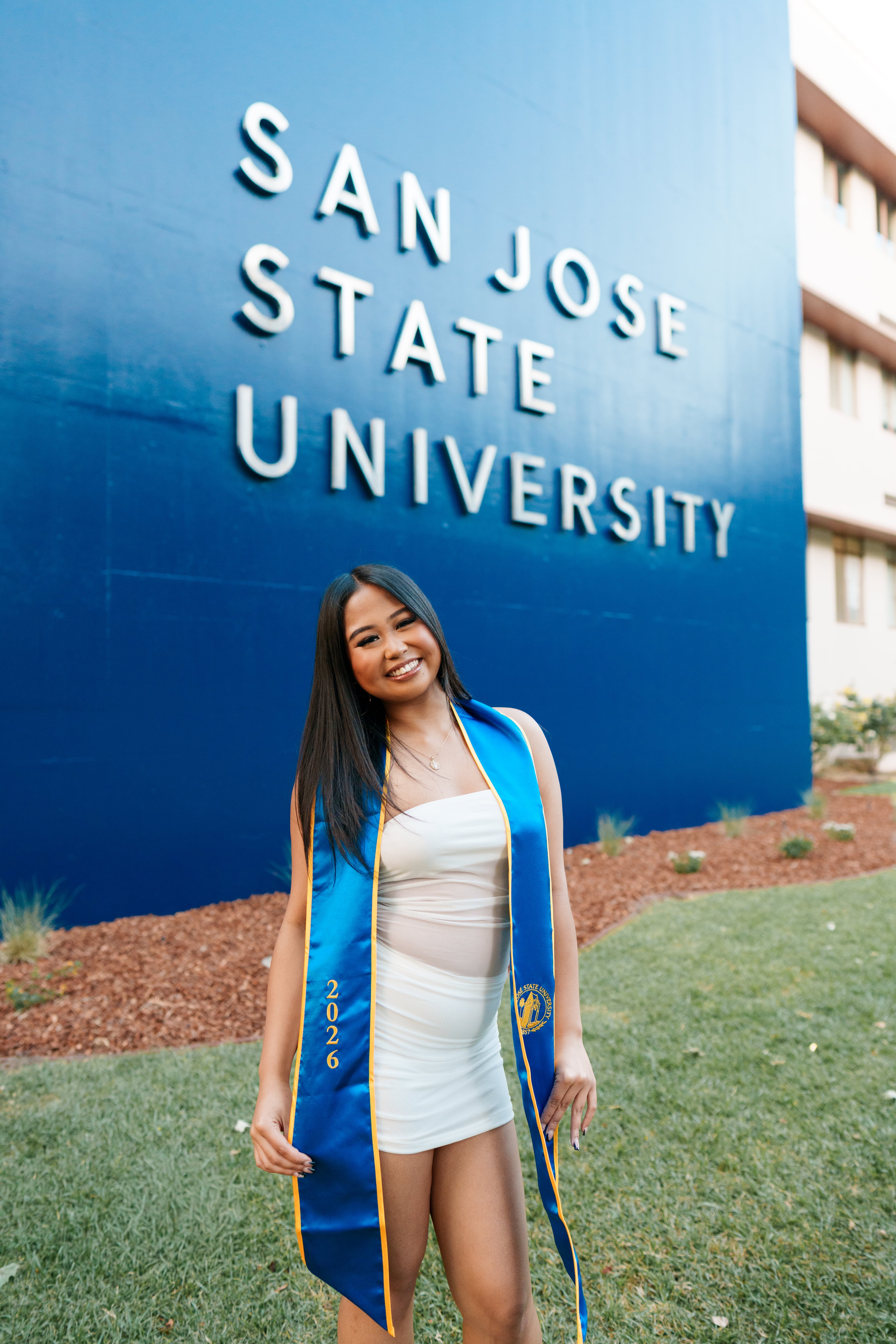 Blue and Gold at SJSU — A Sigma Omicron Pi Grad Shoot — image 8