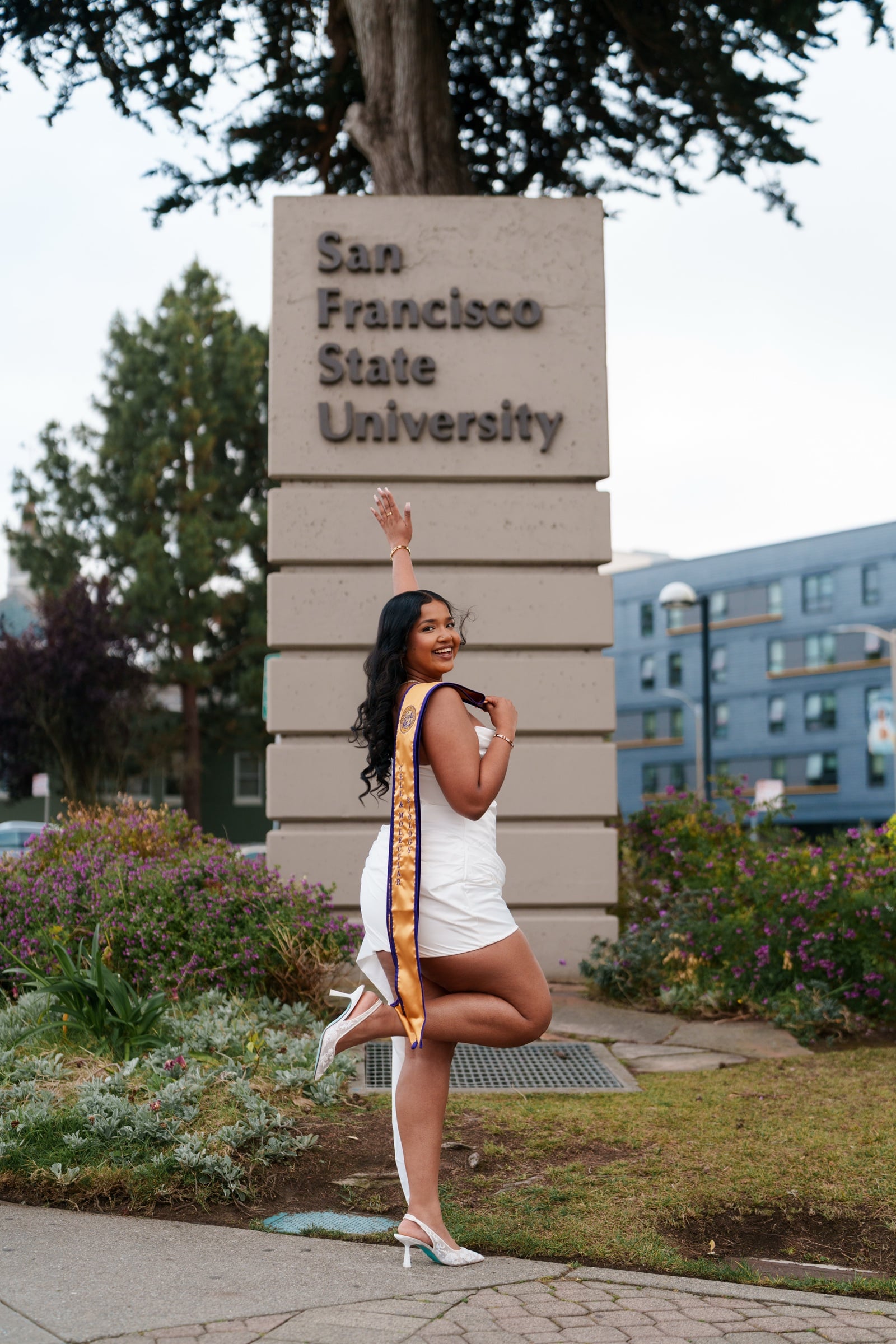 San Francisco State University Graduation Photos with Arisha — image 3