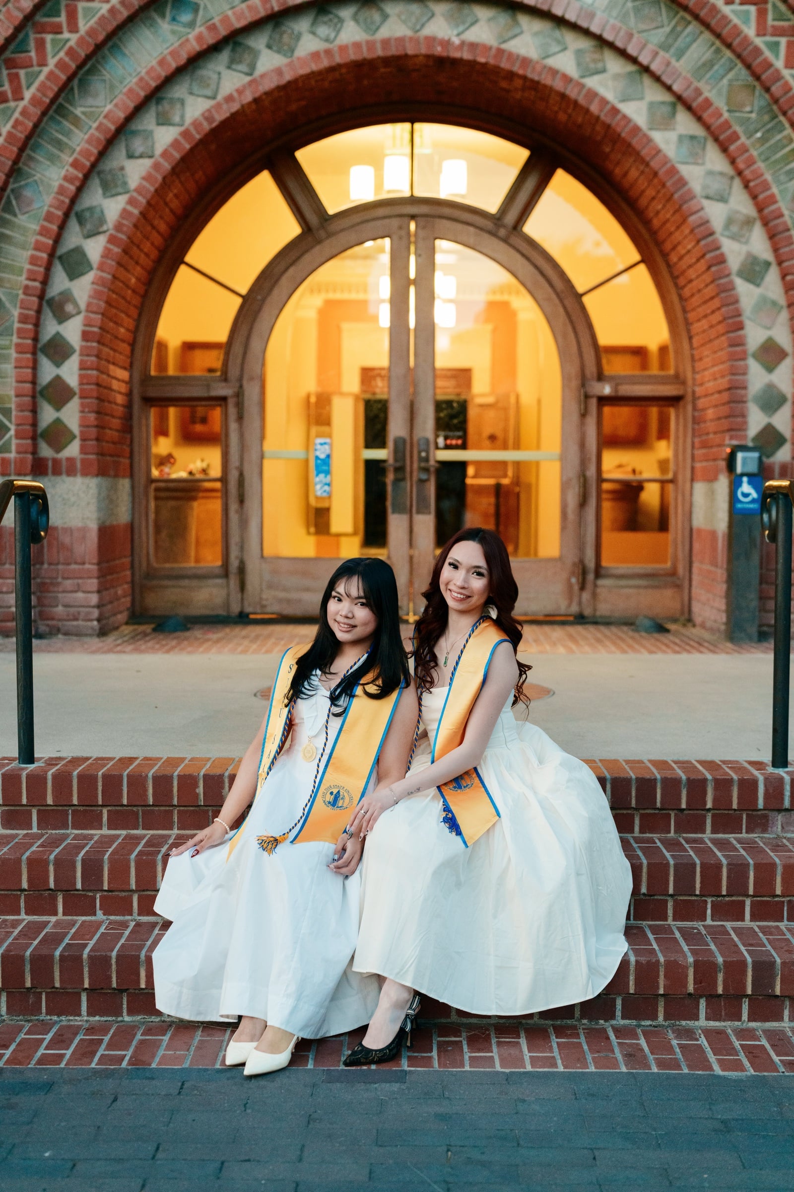Jenn's SJSU Graduation Session — Cap Tosses, Research Posters, and a Best Friend By Her Side — image 3