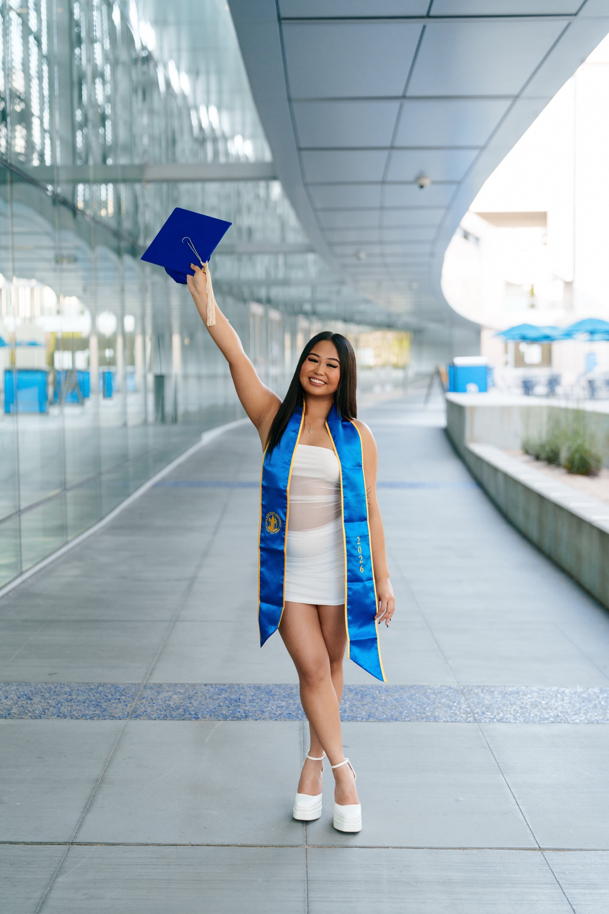 Blue and Gold at SJSU — A Sigma Omicron Pi Grad Shoot — image 2