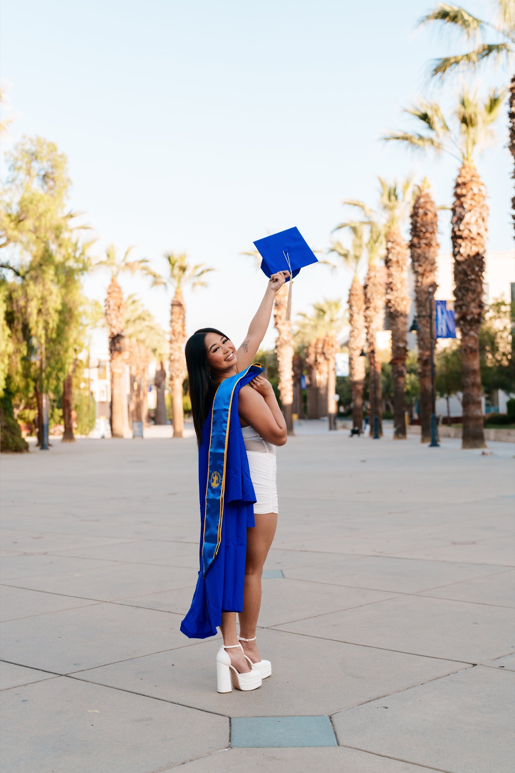 Blue and Gold at SJSU — A Sigma Omicron Pi Grad Shoot — image 4