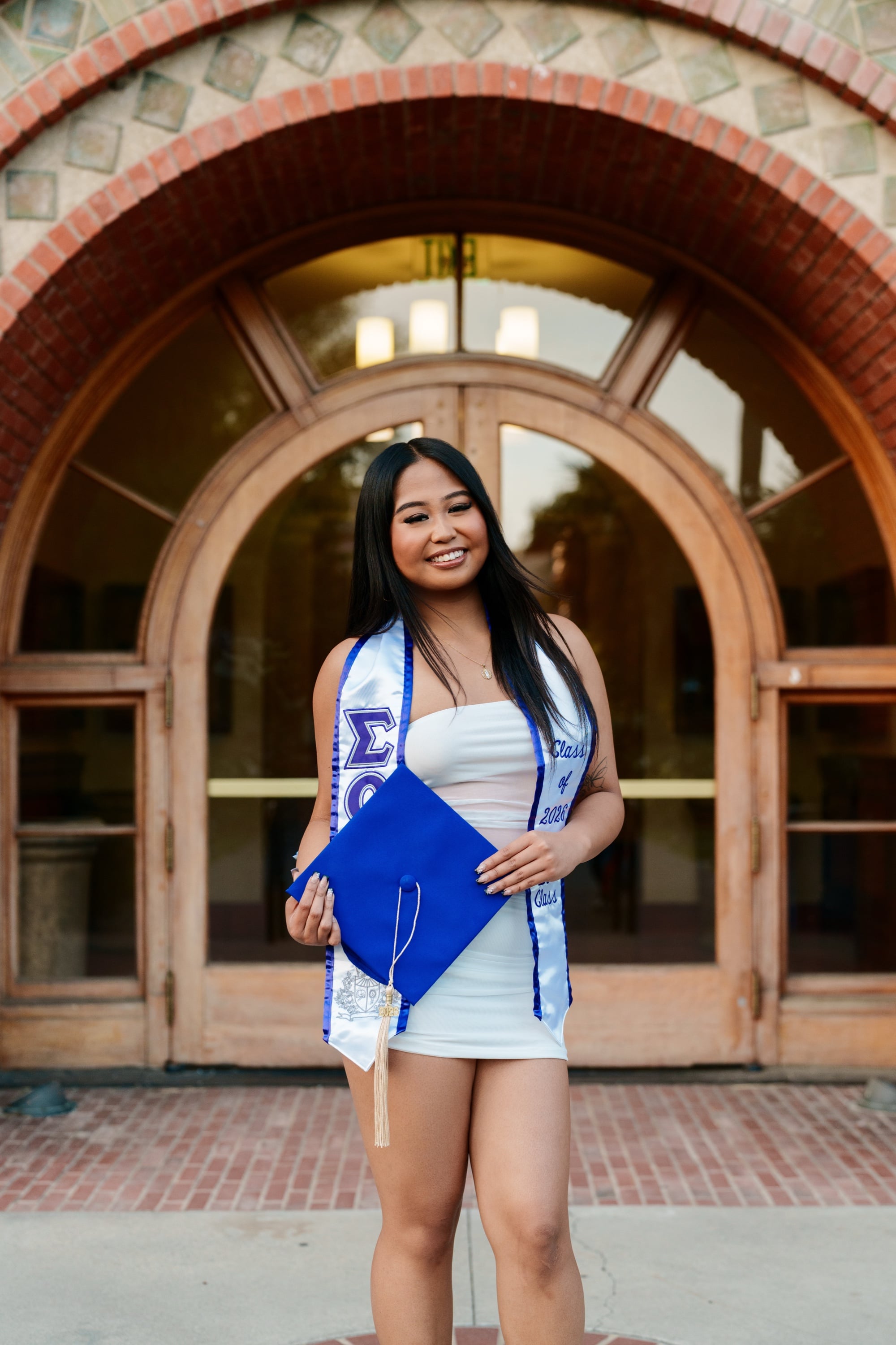 Blue and Gold at SJSU — A Sigma Omicron Pi Grad Shoot — image 5